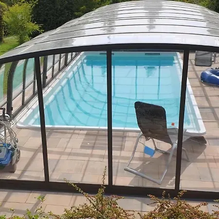 Holiday home Buchengrund Mit Eigenem Beheizten Pool Und Gegenstromanlage